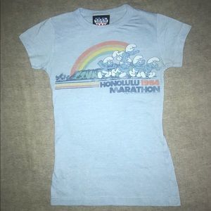 S🚫LD Junk Food Vintage Smurfs Tee